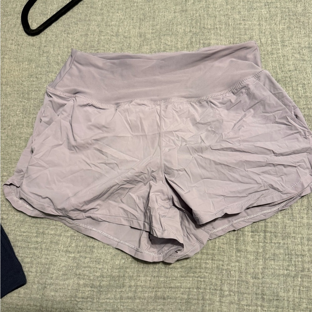 RBX Women's Light Purple Athletic Shorts